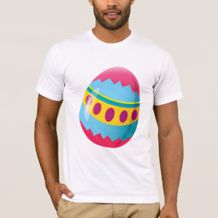 T-shirt Oeufs de pâques colorés - couleurs de fiesta