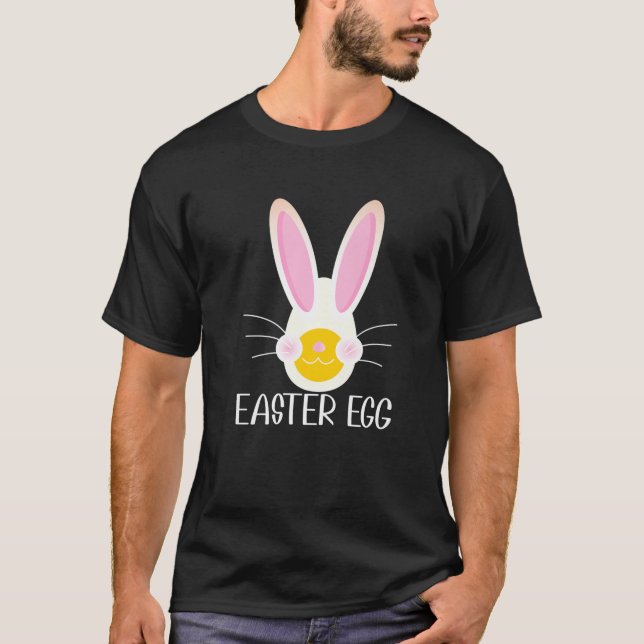 T-shirt Oeufs de Pâques lapin Oeufs de lapin Chasse Oeufs  (Devant)