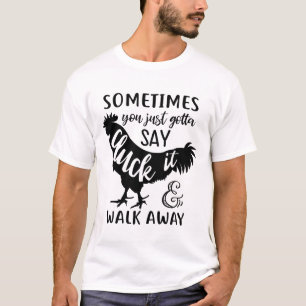 T-shirt Oeufs d'élevage de coqs d'Oeufs d'élevage de poule