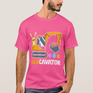 T-shirt OEufs Eggscavator Cavator Dents OEufs Pâques migno