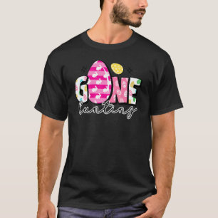 T-shirt Oeufs Gone Chasse Pâques Mignonne Joyeux Lapin Pâq