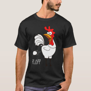 T-shirt Oeufs Plopp Poulets de serre