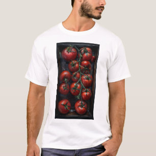 T-shirt Oeuvre Abstraite colorée - Tomates du Prince en M