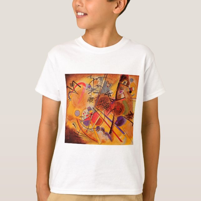 T-shirt Oeuvre Abstraite de Kandinsky (Devant)