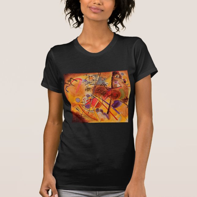 T-shirt Oeuvre Abstraite de Kandinsky (Devant)