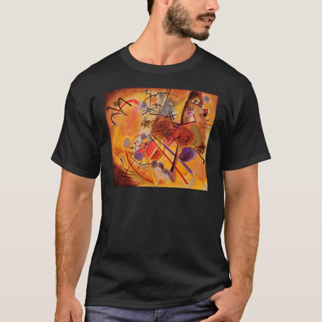 T-shirt Oeuvre Abstraite de Kandinsky (Devant)