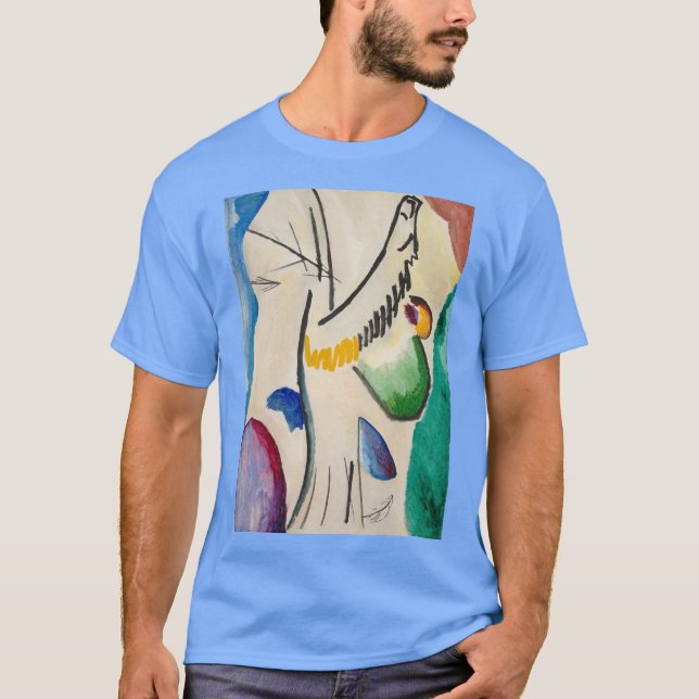 T-shirt Oeuvre Abstraite Wassily Kandinsky (Devant)