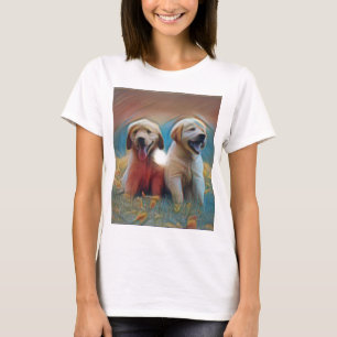 T-shirt Oeuvre adorable de chien