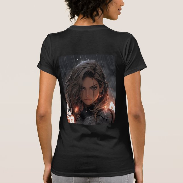 T-shirt OEuvre d'Angel Alita de Anime Battle. (Dos)