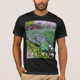 T-shirt Œuvre d'art créative pour jardin – Fleur inspirée