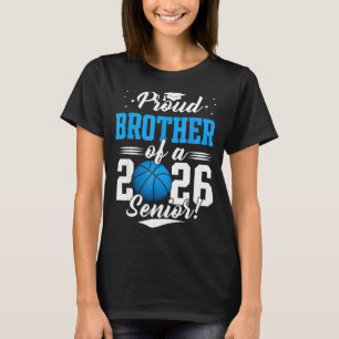 T-shirt Œuvre d'art de basket-ball senior Proud Brother 20