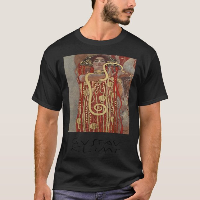 T-shirt Œuvre d'art de Gustav Klimt (Devant)