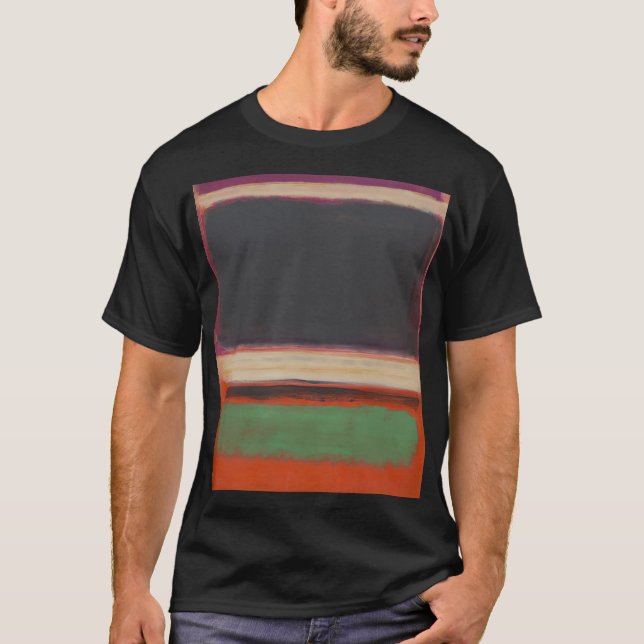 T-shirt Œuvre d'art de Mark Rothko par Mark Rothko (Devant)