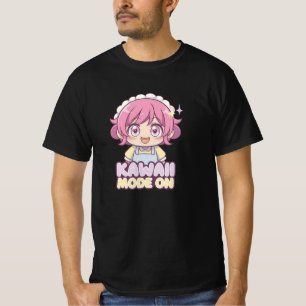 T-shirt OEuvre d'art de personnage Anime mignon et rétro