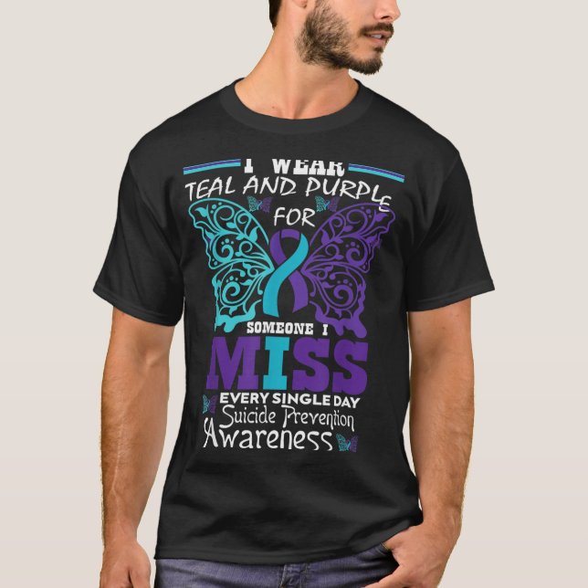 T-shirt Œuvre d'art de sensibilisation (Devant)