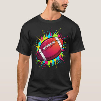 T-shirt Œuvre d'art éclaboussée Stade Vintage