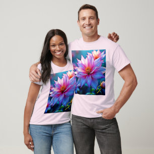 T-shirt Oeuvre d'art en fleurs éthérées