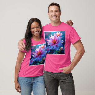 T-shirt Oeuvre d'art en fleurs éthérées