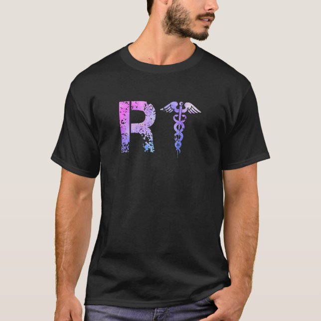 T-shirt Œuvre d'art RT subtile  Thérapeute en radiothérapi (Devant)