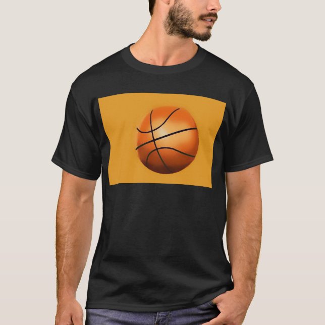 T-shirt Oeuvre de basket-ball (Devant)