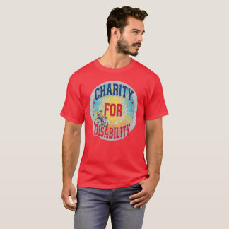 T-shirt Œuvre de charité pour le handicap et sensibilisati