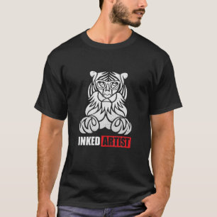 T-shirt Oeuvre de tatouage d'artiste Abstraite