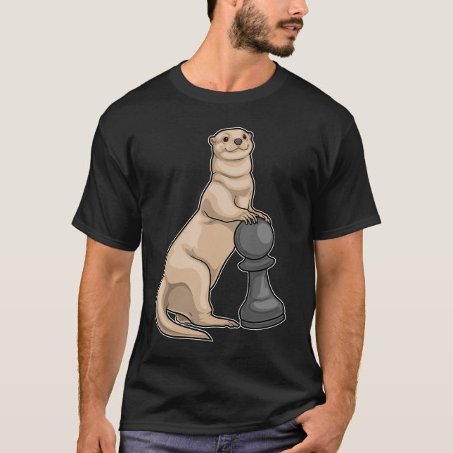 T-shirt OEuvre d'échecs Pawn Chess (Devant)