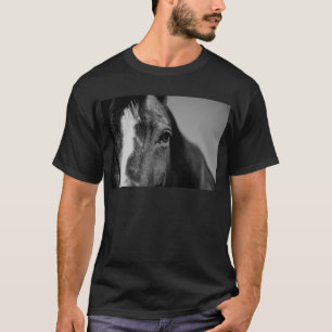 T-shirt OEuvre d'oeil noir blanc