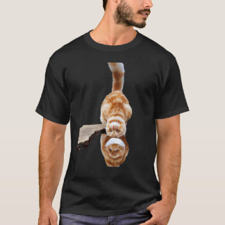 T-shirt OEuvre d'un chaton d'illusion de chat Freaky