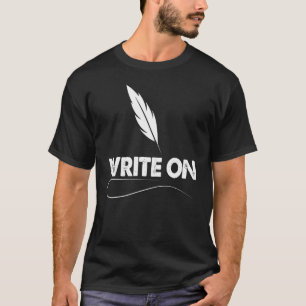 T-shirt OEuvre littéraire Poème Poète poétique Poésie Écri