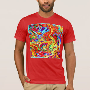 T-shirt Oeuvre Motif colorée