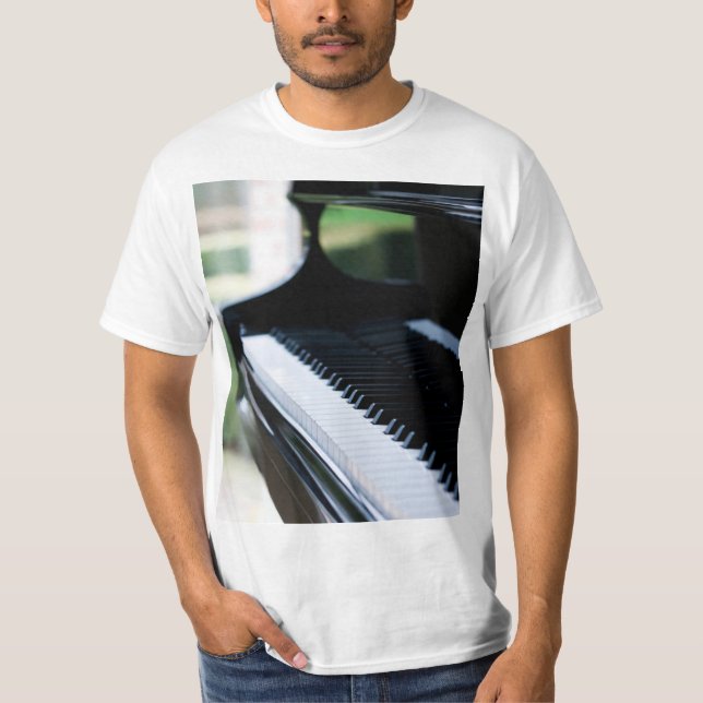 T-shirt Oeuvre Piano Cute (Devant)