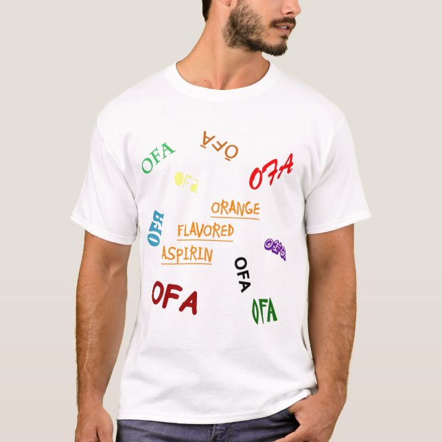 T-shirt OFA exprime la chemise des hommes (Devant)