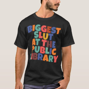 T-shirt Offensant ~ Bibliothèque publique