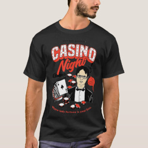 T-shirt Office Casino Night