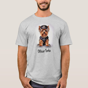T-Shirt OFFICER YORKIE
