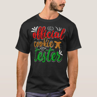 T-shirt Official Cookie Tester – Cute Christmas Baking Tee