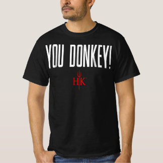 T-shirt official hells kitchen you donkey