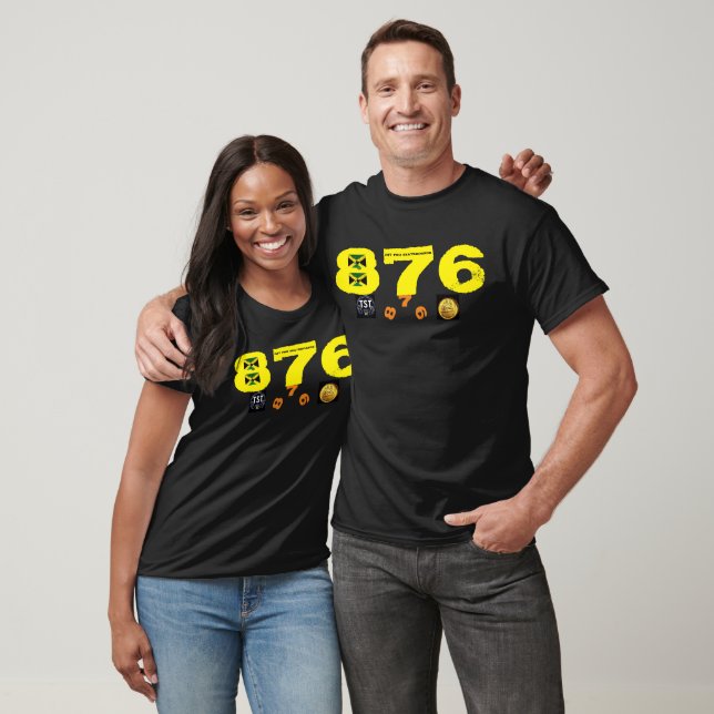 T-Shirt officiel 876 JMT (Unisexe)