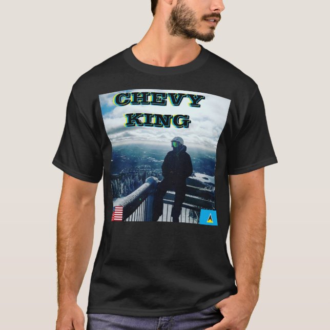 T-shirt OFFICIEL CHEVY KING (Devant)
