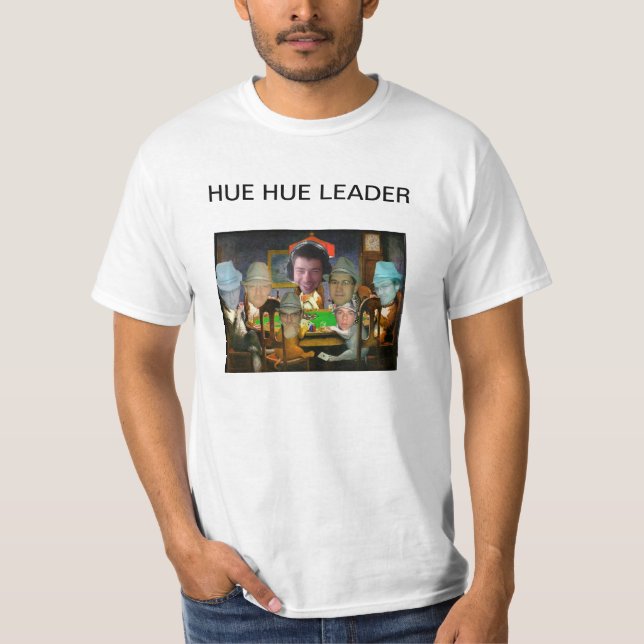 T-shirt officiel de la Communauté de HUE HUE HUE (Devant)