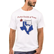 T-shirt officiel de la Poetry Society of Texas