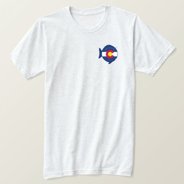 T-Shirt officiel de la régate Sunfish Rocky Mounta (Design devant)