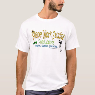 T-shirt officiel de logo de studios de travail de