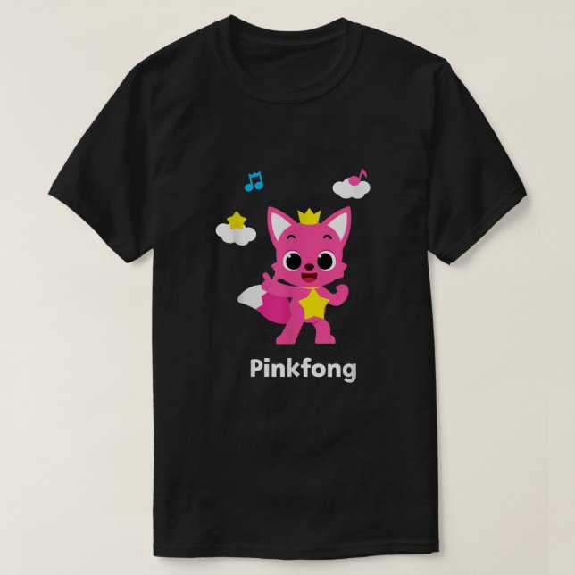 T-shirt Officiel de Pinkfong (Design devant)
