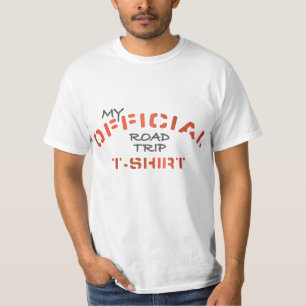 T-shirt officiel de voyage par la route