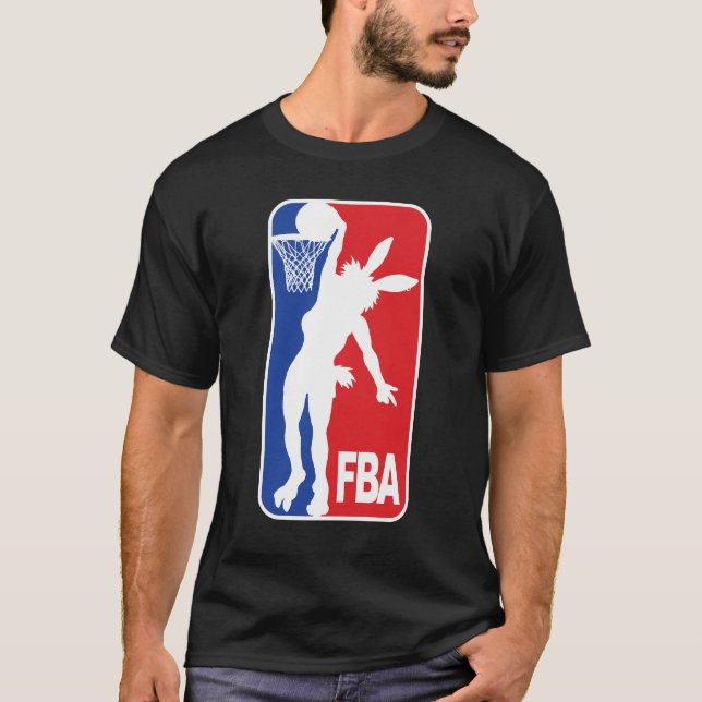 T-shirt officiel d'obscurité de logo de FBA (Devant)