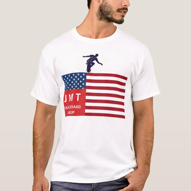 T-shirt OFFICIEL JMT SKATEBOARD (Devant)