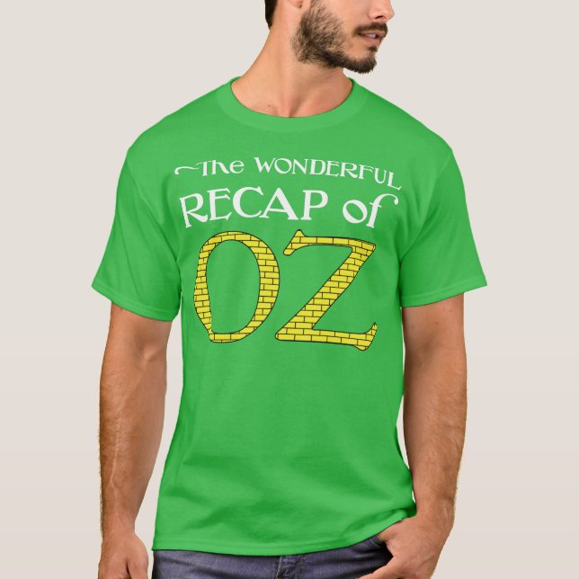 T-Shirt officiel OzRecap (Devant)