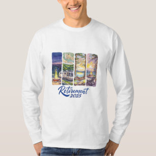 T-shirt Officiellement à la retraite 2025 – Que la détente